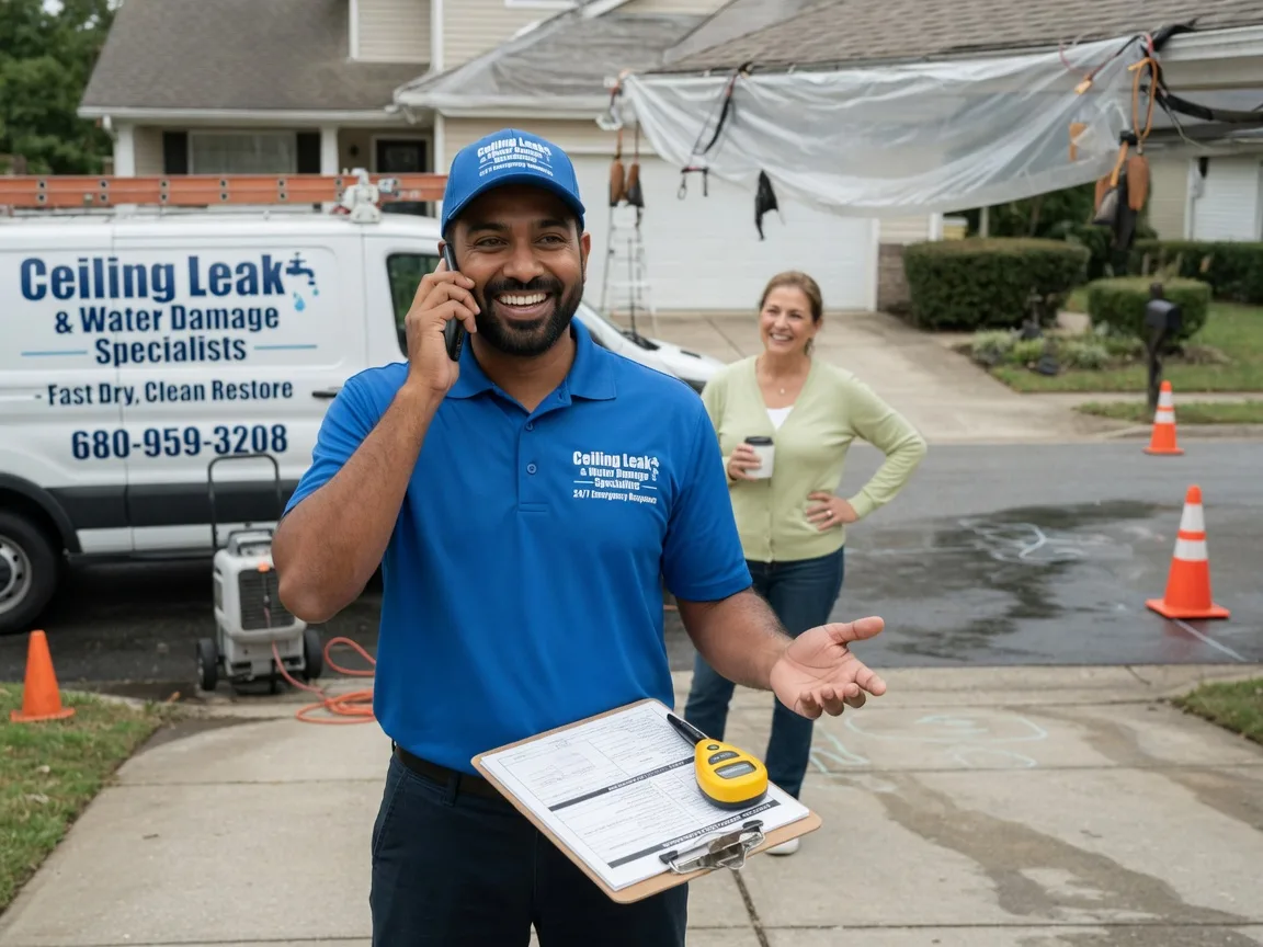 Ceiling Leak Cleanup Caledonia, ND FAQs